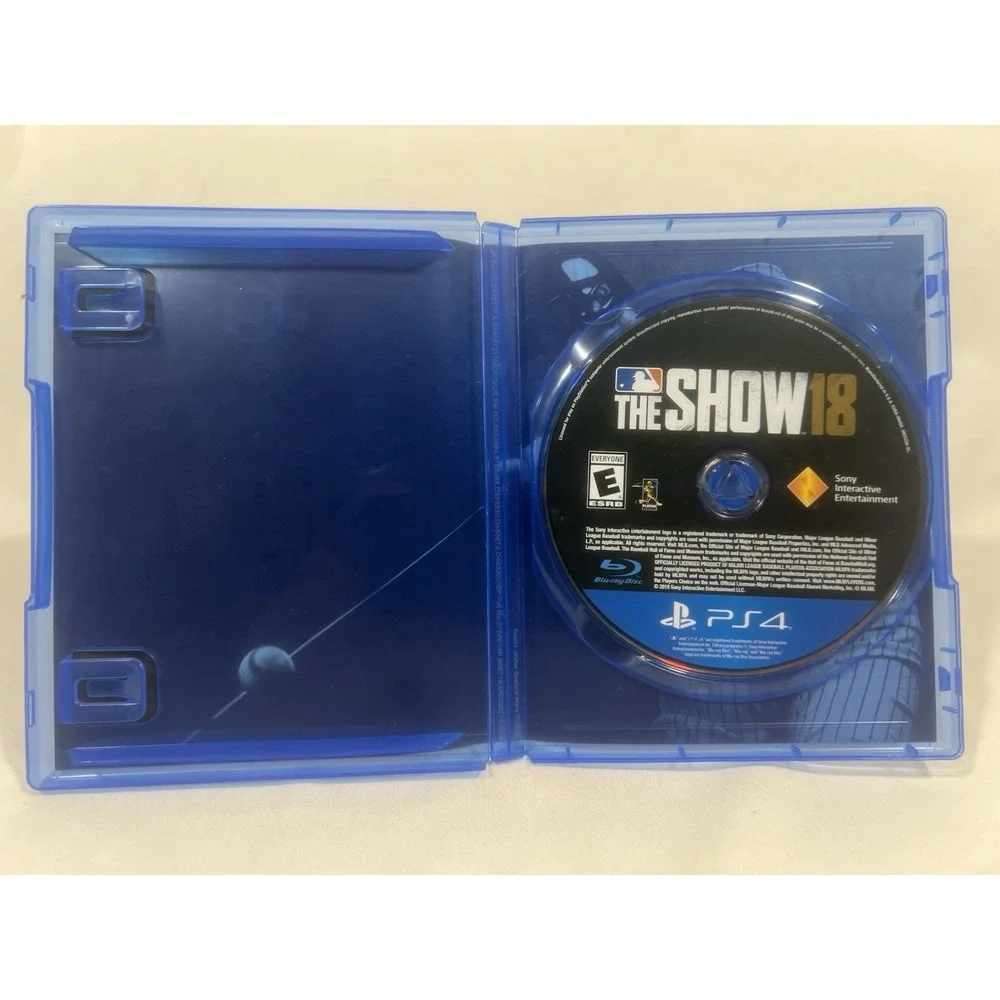 MLB The Show 18 PS4‎ Baseball Video Game PlayStation 4 Complete Tested